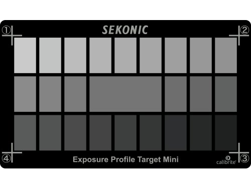 Sekonic EXPOSER PROFILE TARGET MINI Belichtungsmesser Sekonic    (sagafoto Foto Studiotechnik und Studioausstattung)